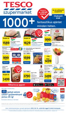 Tesco akciós újság 2025.06.19-től