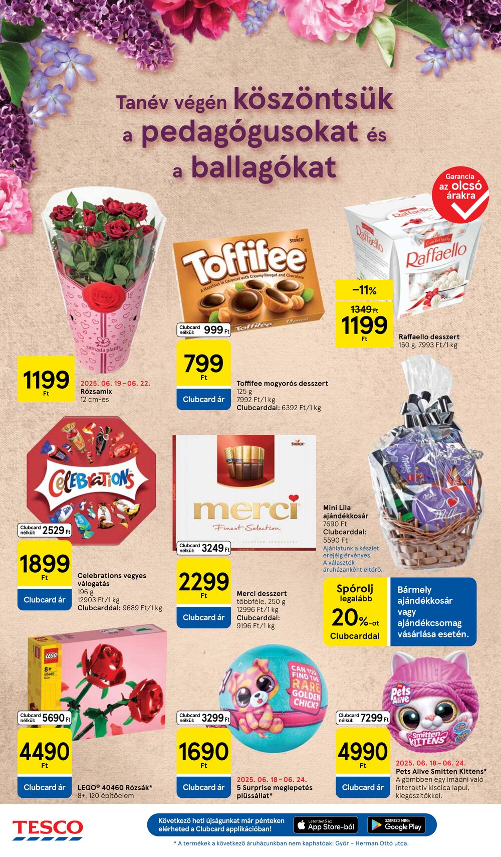 Tesco akciós újság 2025.06.19-től - 4. oldal.