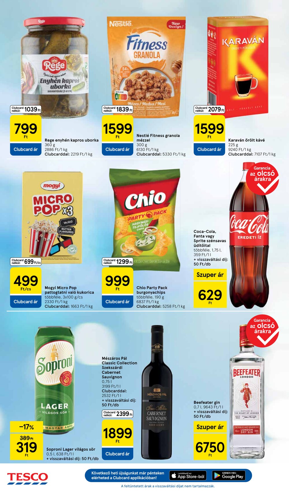 Tesco akciós újság 2025.06.19-től - 6. oldal.