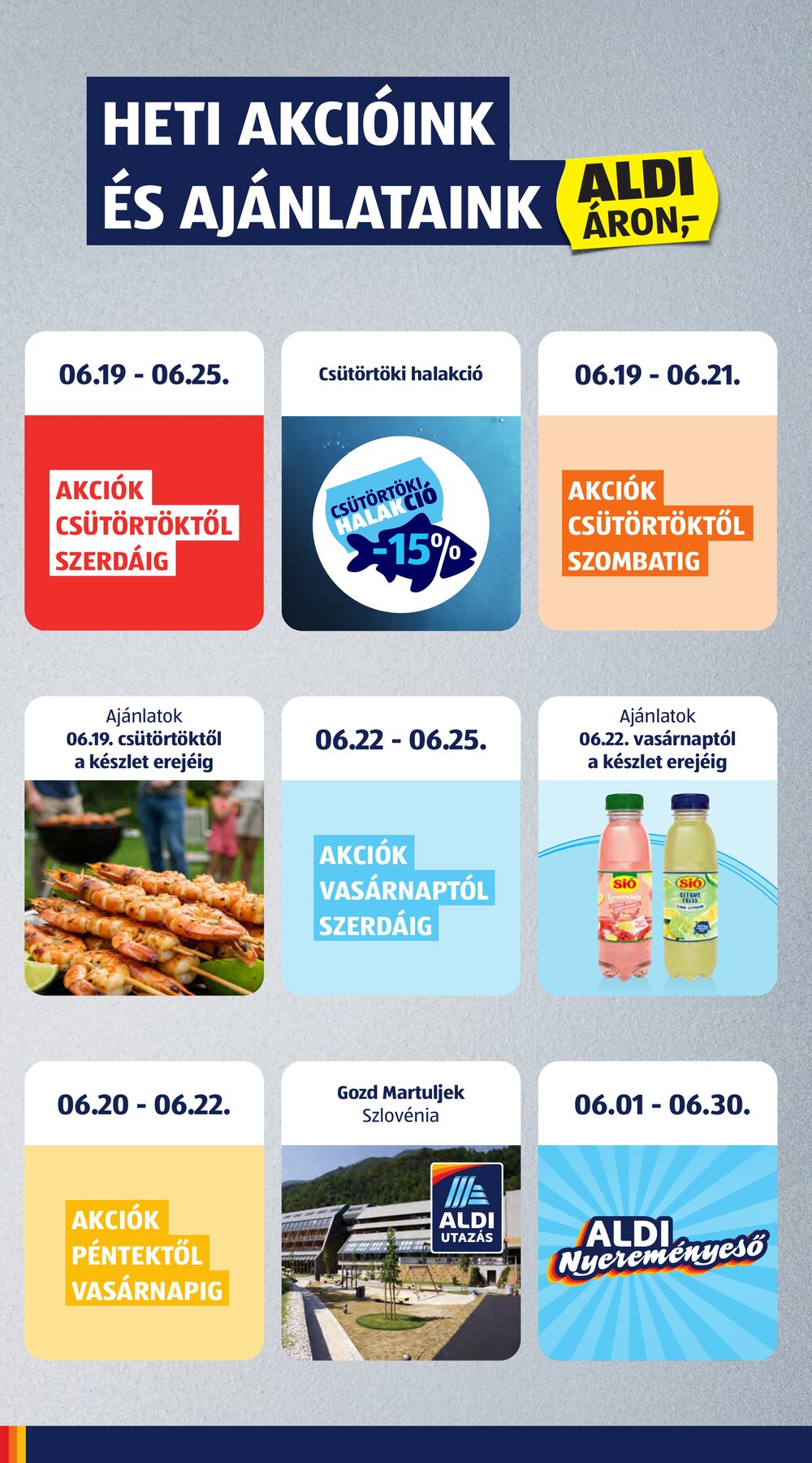 Aldi akciós újság 2025.06.19-től - 2. oldal.