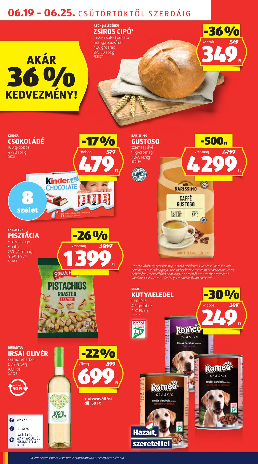 Aldi akciós újság 2025.06.19-től - 6. oldal.