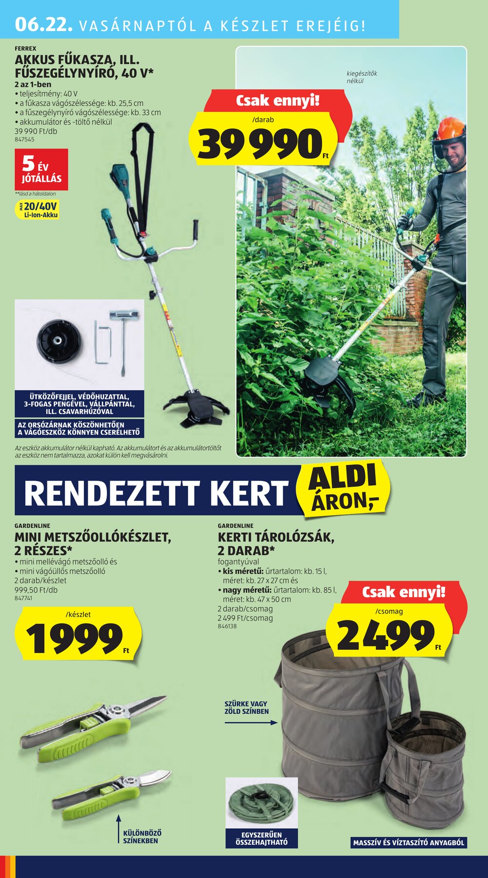 Aldi akciós újság 2025.06.19-től - 12. oldal.