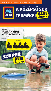 Aldi akciós újság 2025.06.19-től