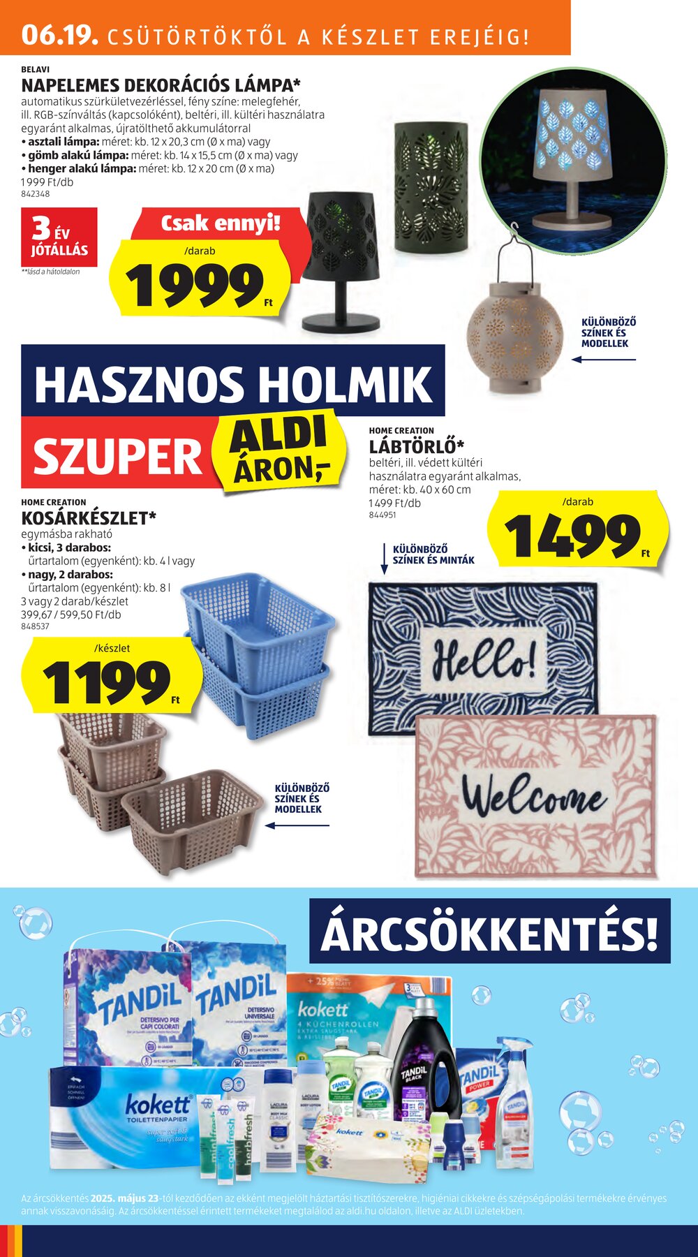 Aldi akciós újság 2025.06.19-től - 8. oldal.