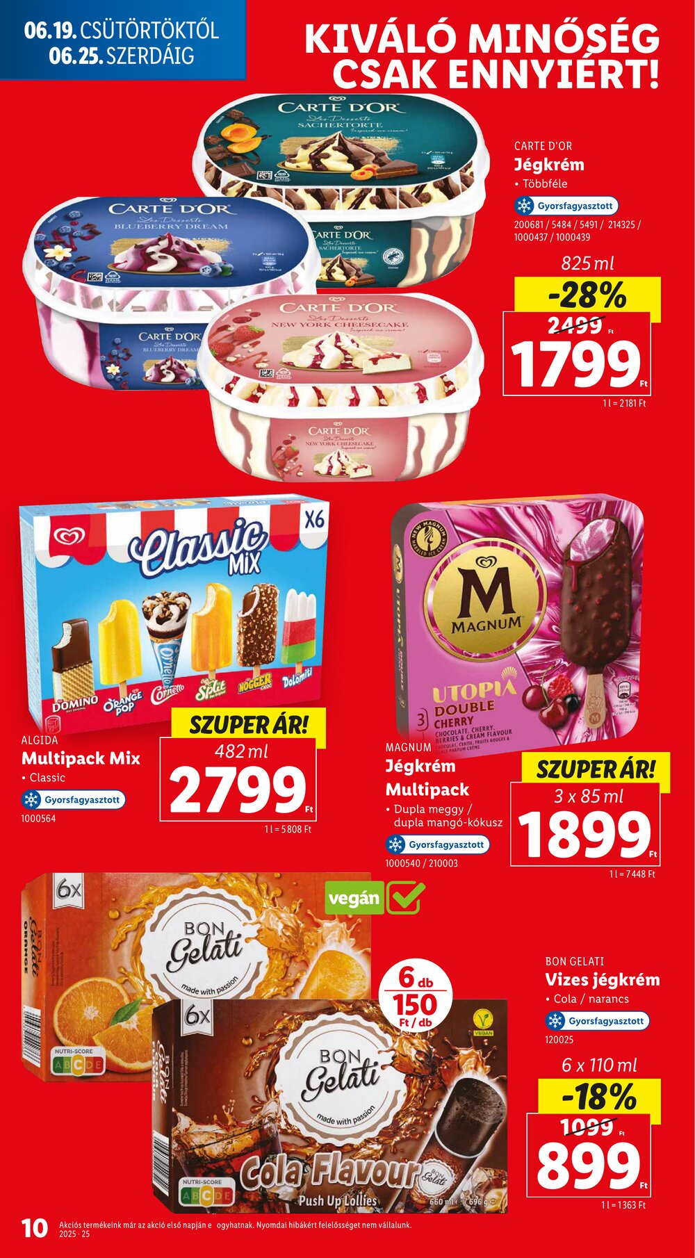 Lidl akciós újság 2025.06.19-től - 10. oldal.