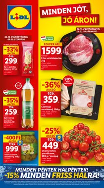 Lidl akciós újság 2025.06.19-től
