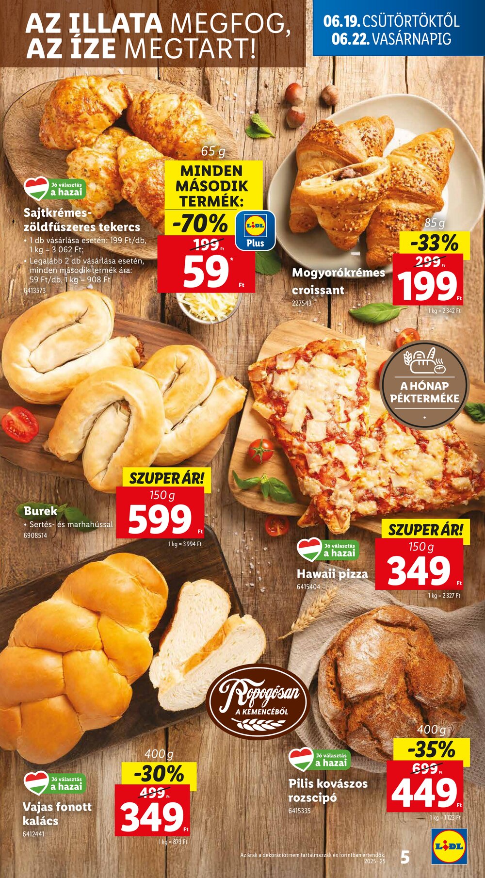 Lidl akciós újság 2025.06.19-től - 5. oldal.