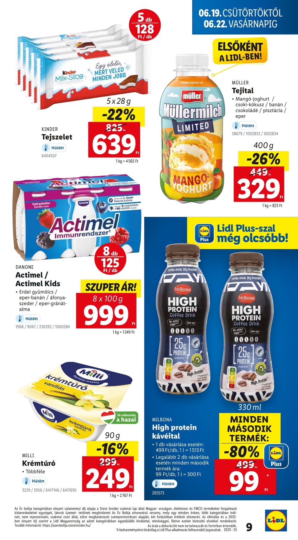 Lidl akciós újság 2025.06.19-től - 9. oldal.