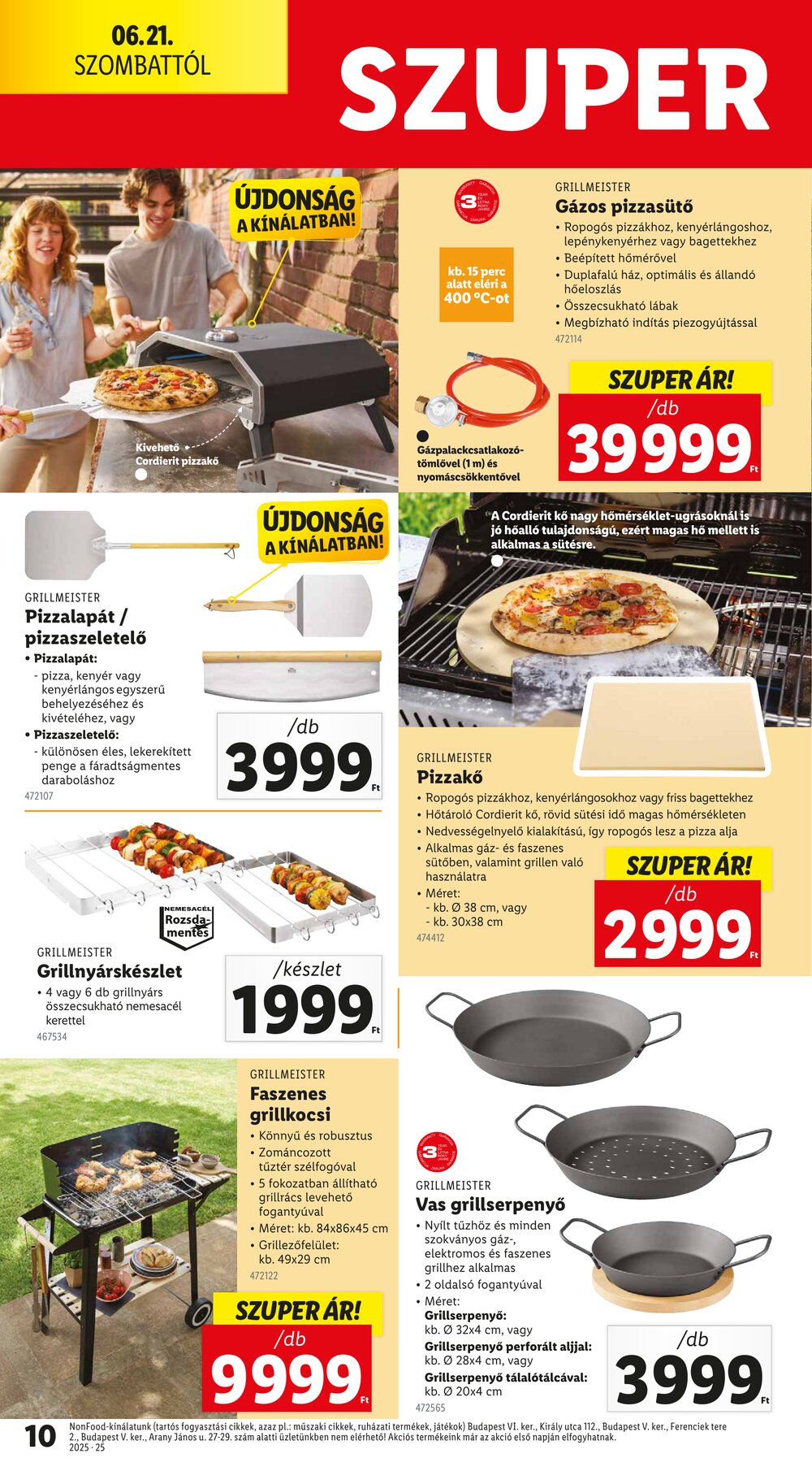 Lidl akciós újság 2025.06.19-től - 10. oldal.