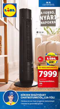 Lidl akciós újság 2025.06.19-től