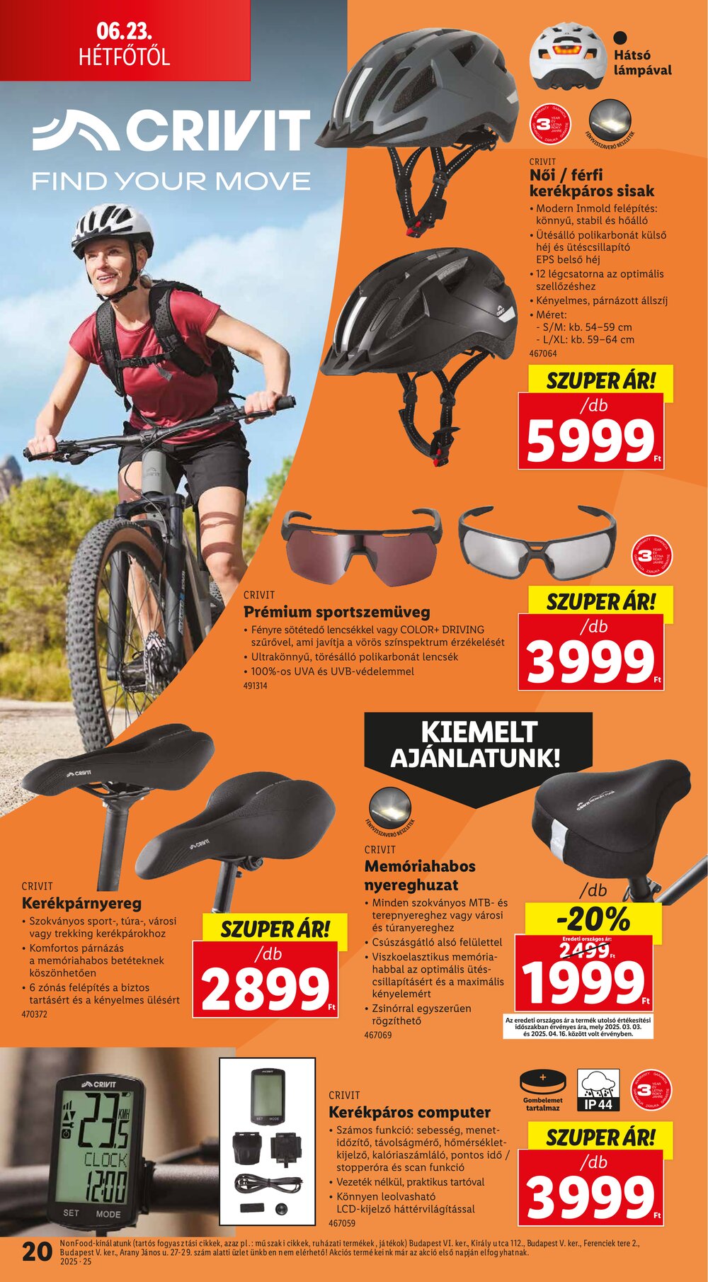 Lidl akciós újság 2025.06.19-től - 20. oldal.