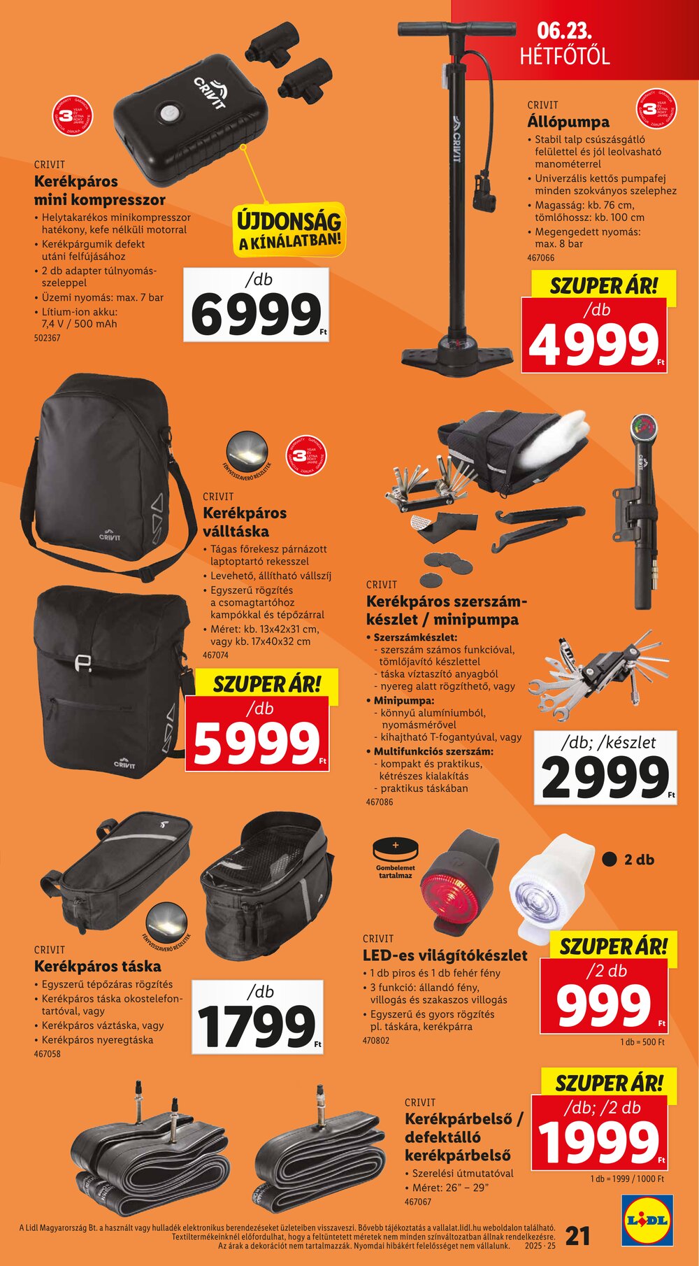 Lidl akciós újság 2025.06.19-től - 21. oldal.
