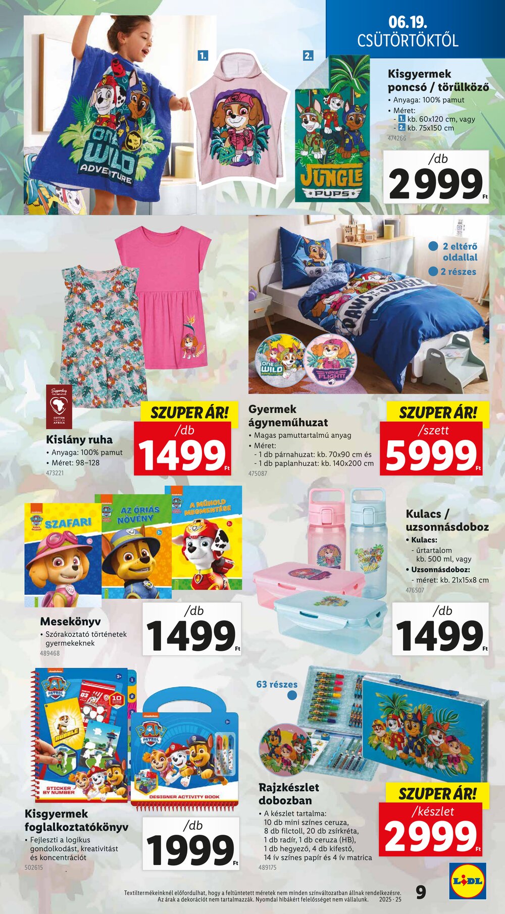 Lidl akciós újság 2025.06.19-től - 9. oldal.