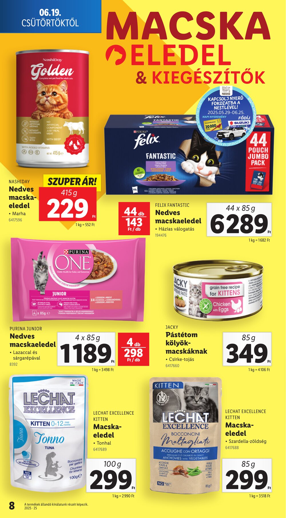 Lidl akciós újság 2025.06.19-től - 8. oldal.