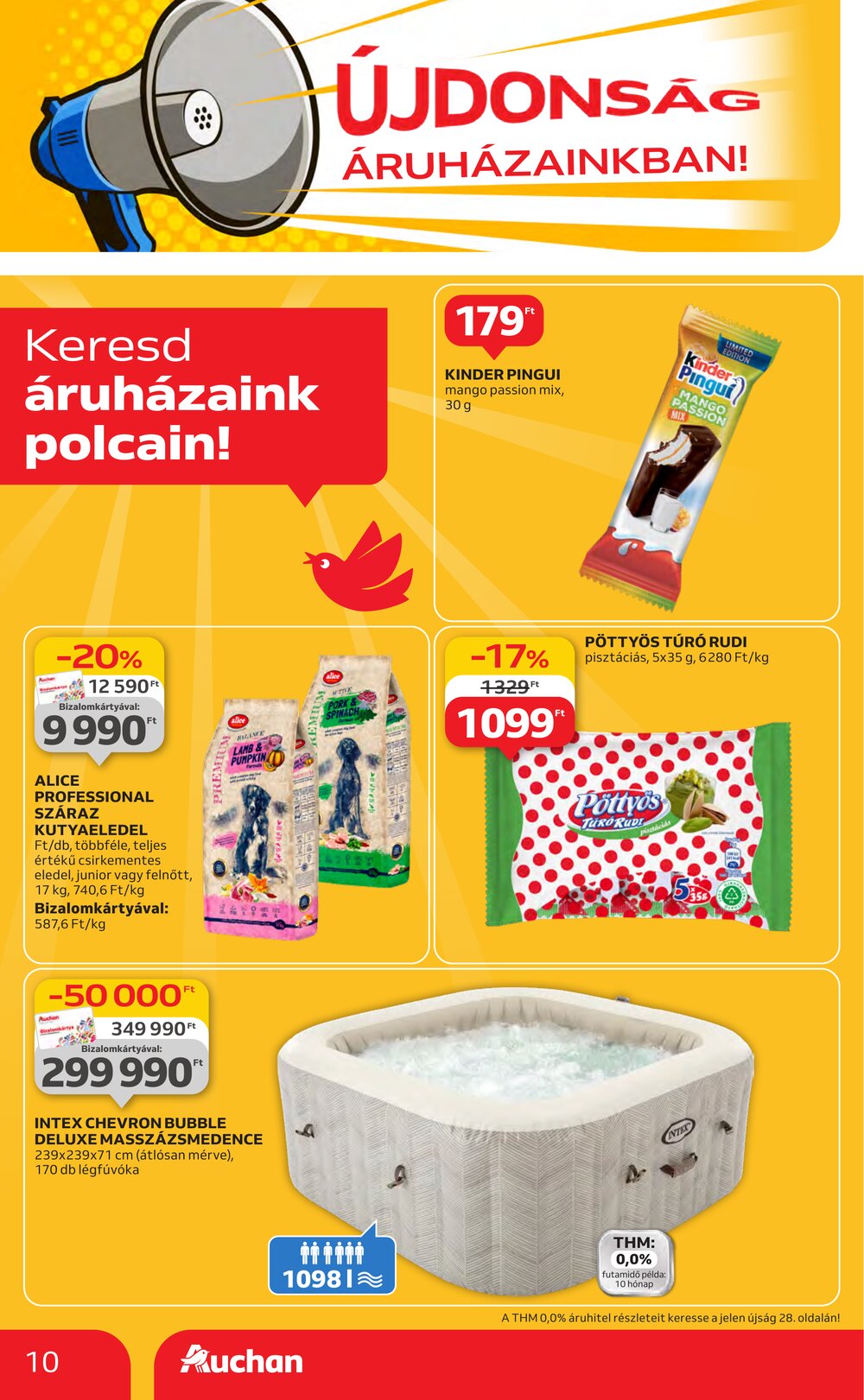 Auchan akciós újság 2025.06.19-től - 10. oldal.