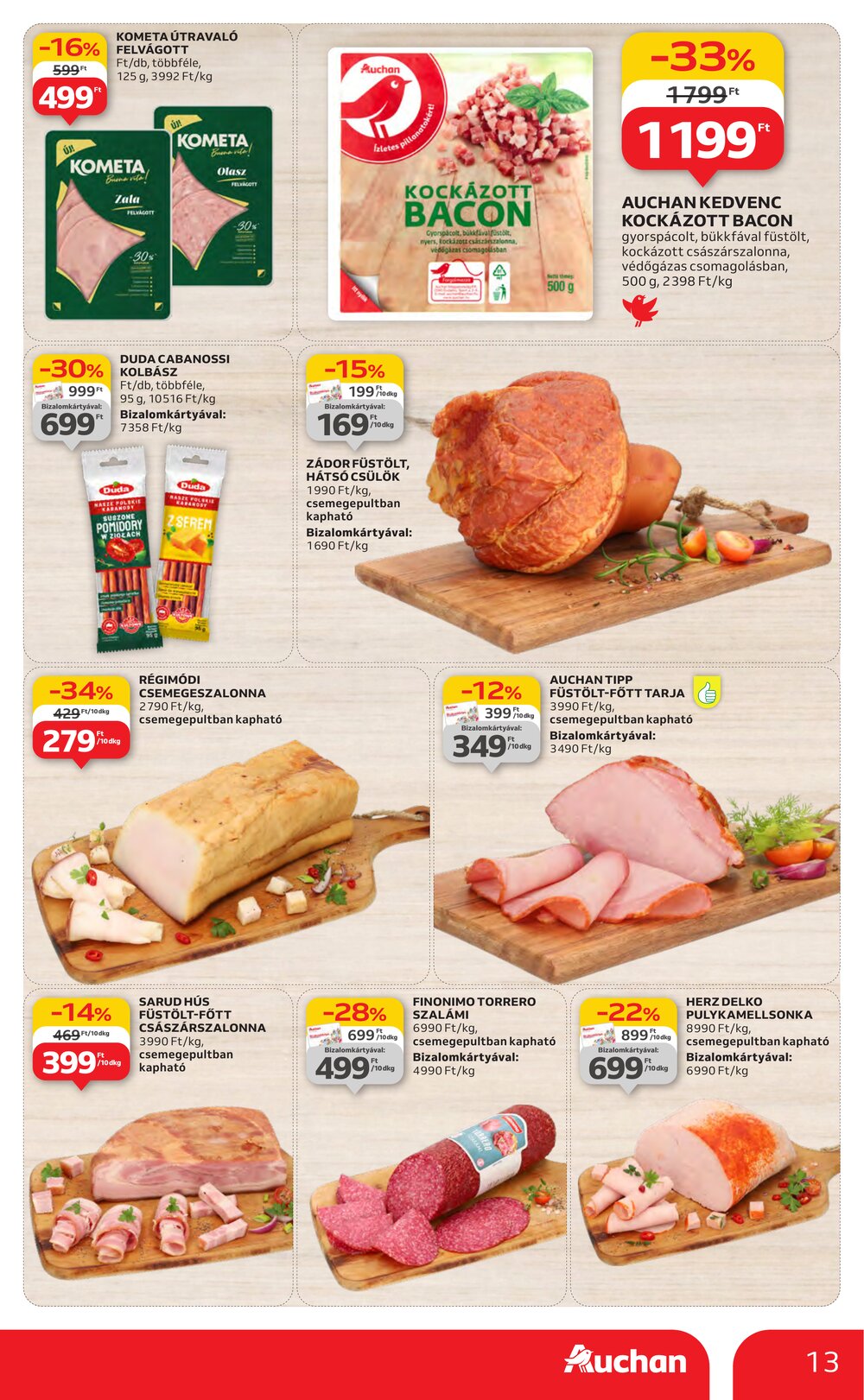 Auchan akciós újság 2025.06.19-től - 13. oldal.