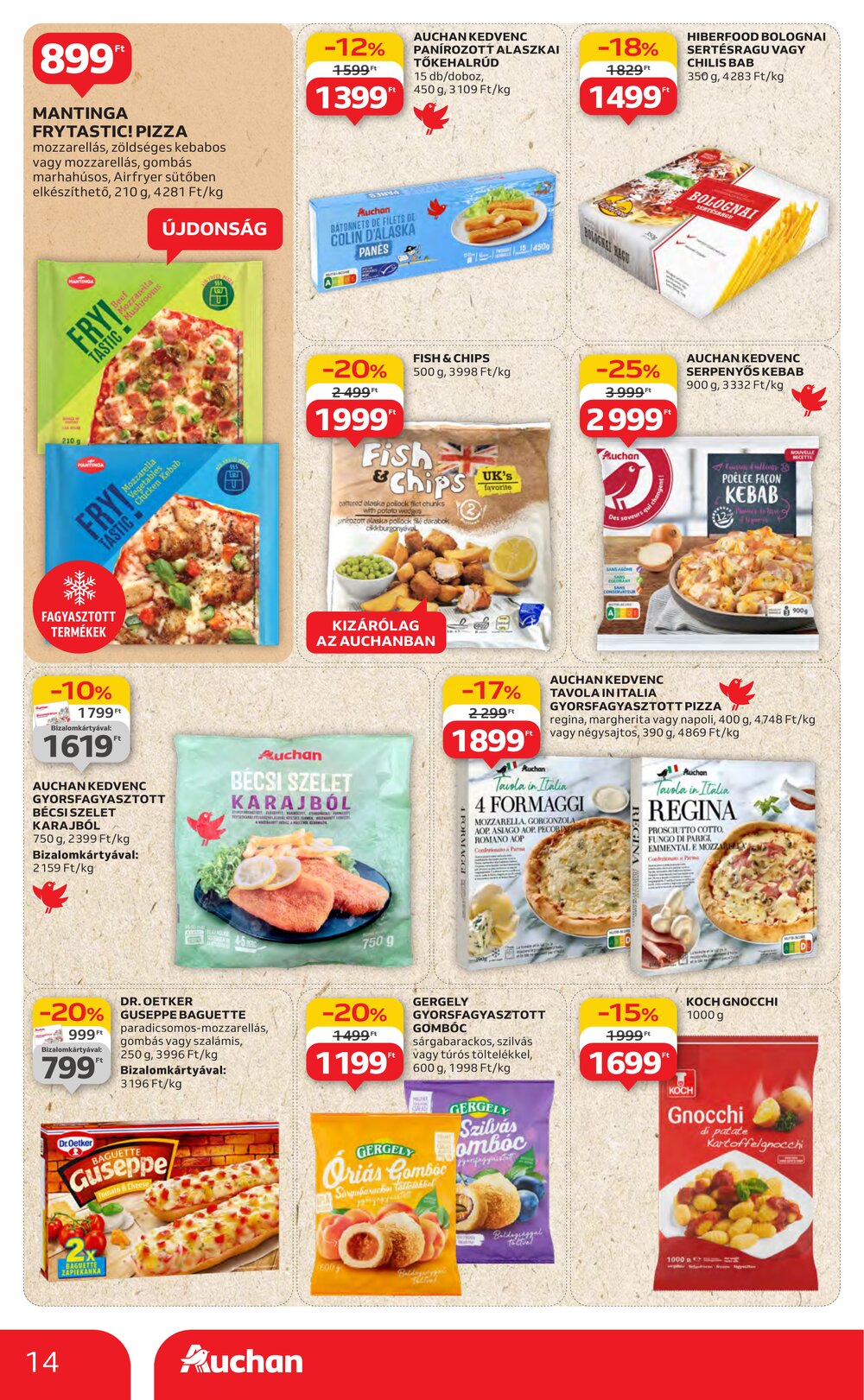Auchan akciós újság 2025.06.19-től - 14. oldal.