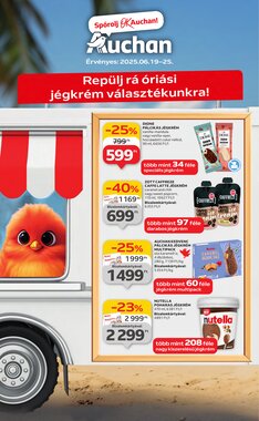 Auchan akciós újság 2025.06.19-től
