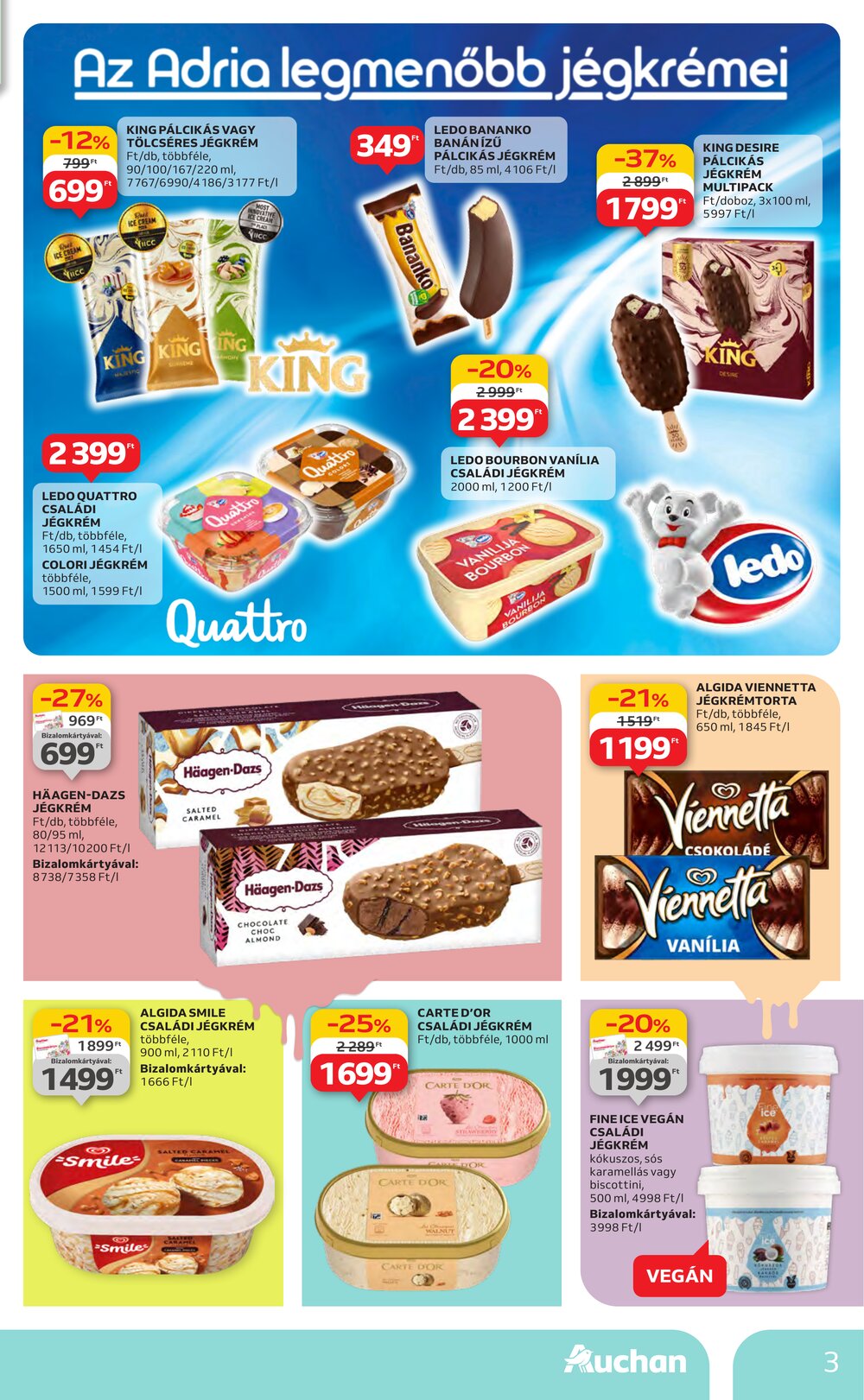 Auchan akciós újság 2025.06.19-től - 3. oldal.