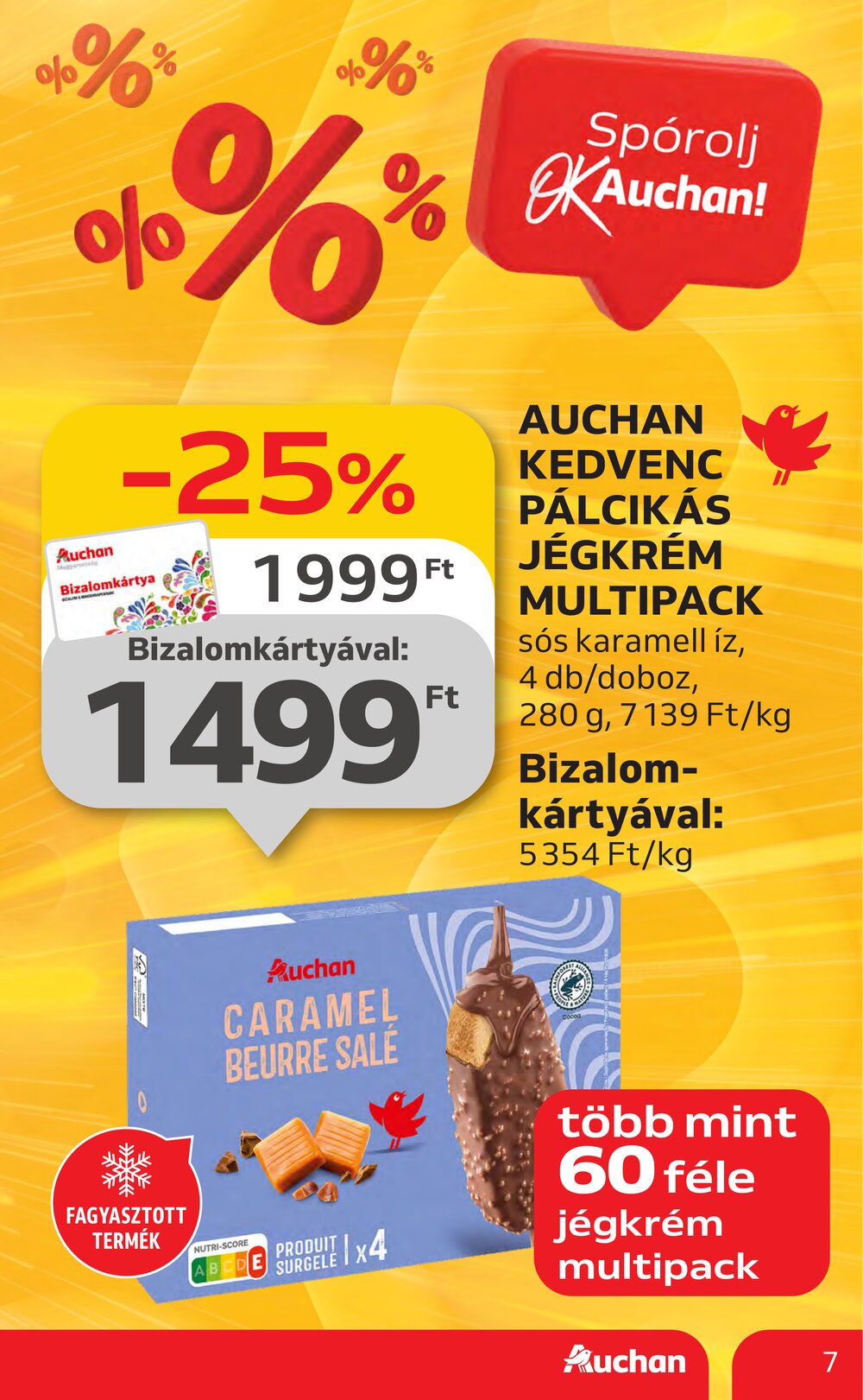 Auchan akciós újság 2025.06.19-től - 7. oldal.