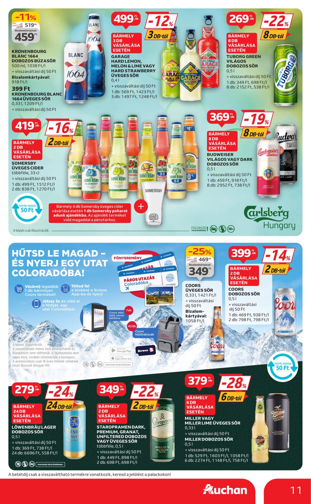 Auchan akciós újság 2025.06.19-től - 11. oldal.
