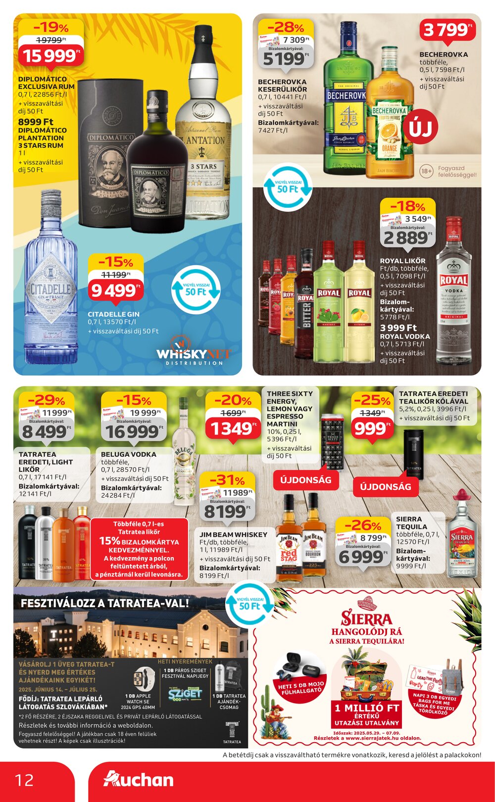 Auchan akciós újság 2025.06.19-től - 12. oldal.