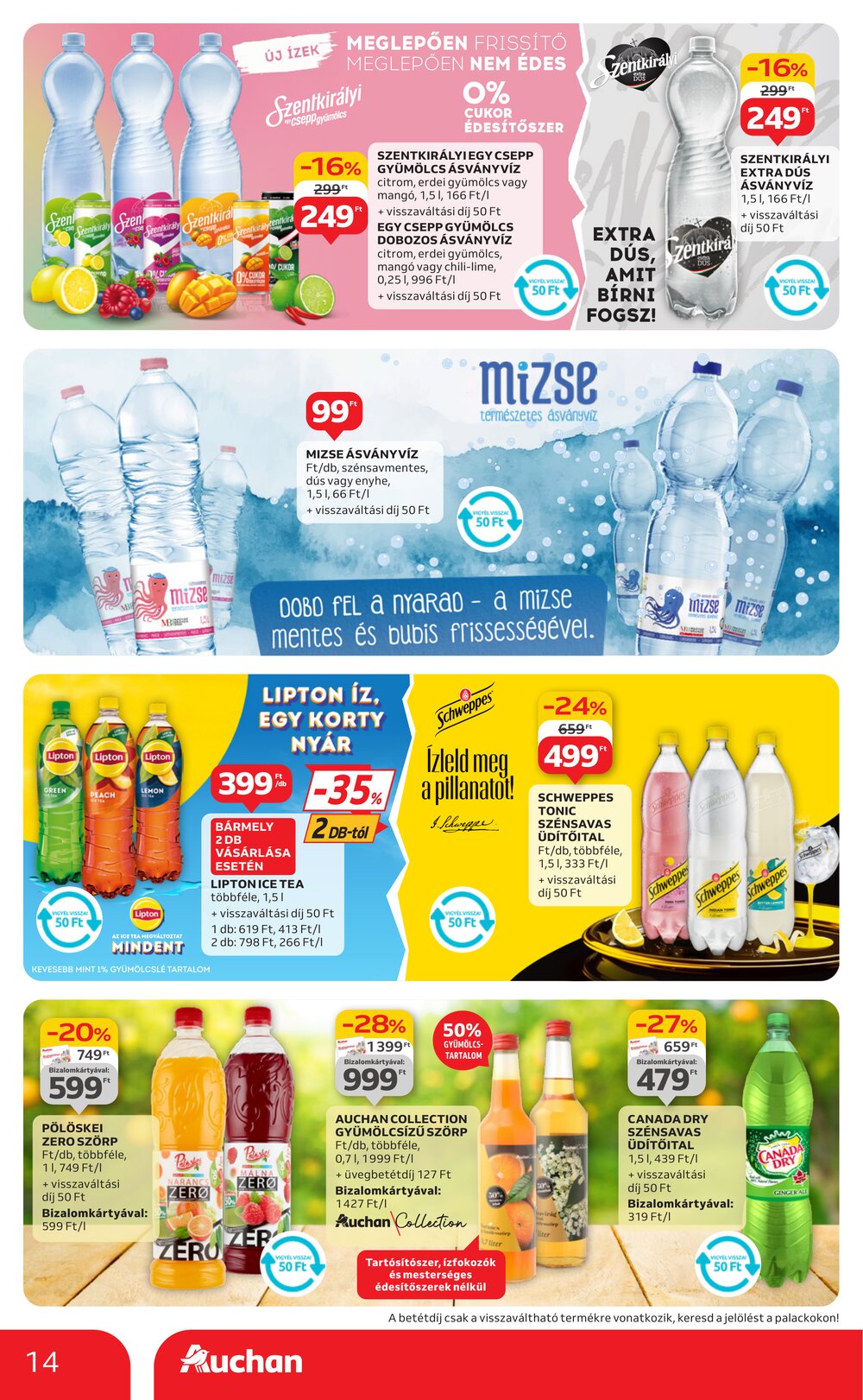 Auchan akciós újság 2025.06.19-től - 14. oldal.