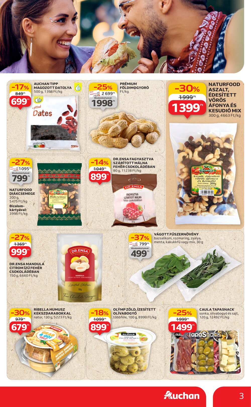 Auchan akciós újság 2025.06.19-től - 3. oldal.