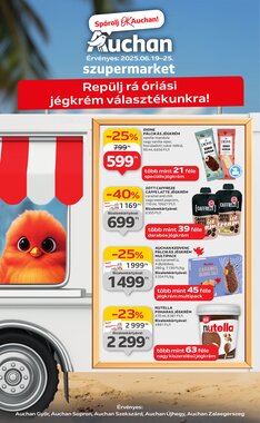 Auchan akciós újság 2025.06.19-től