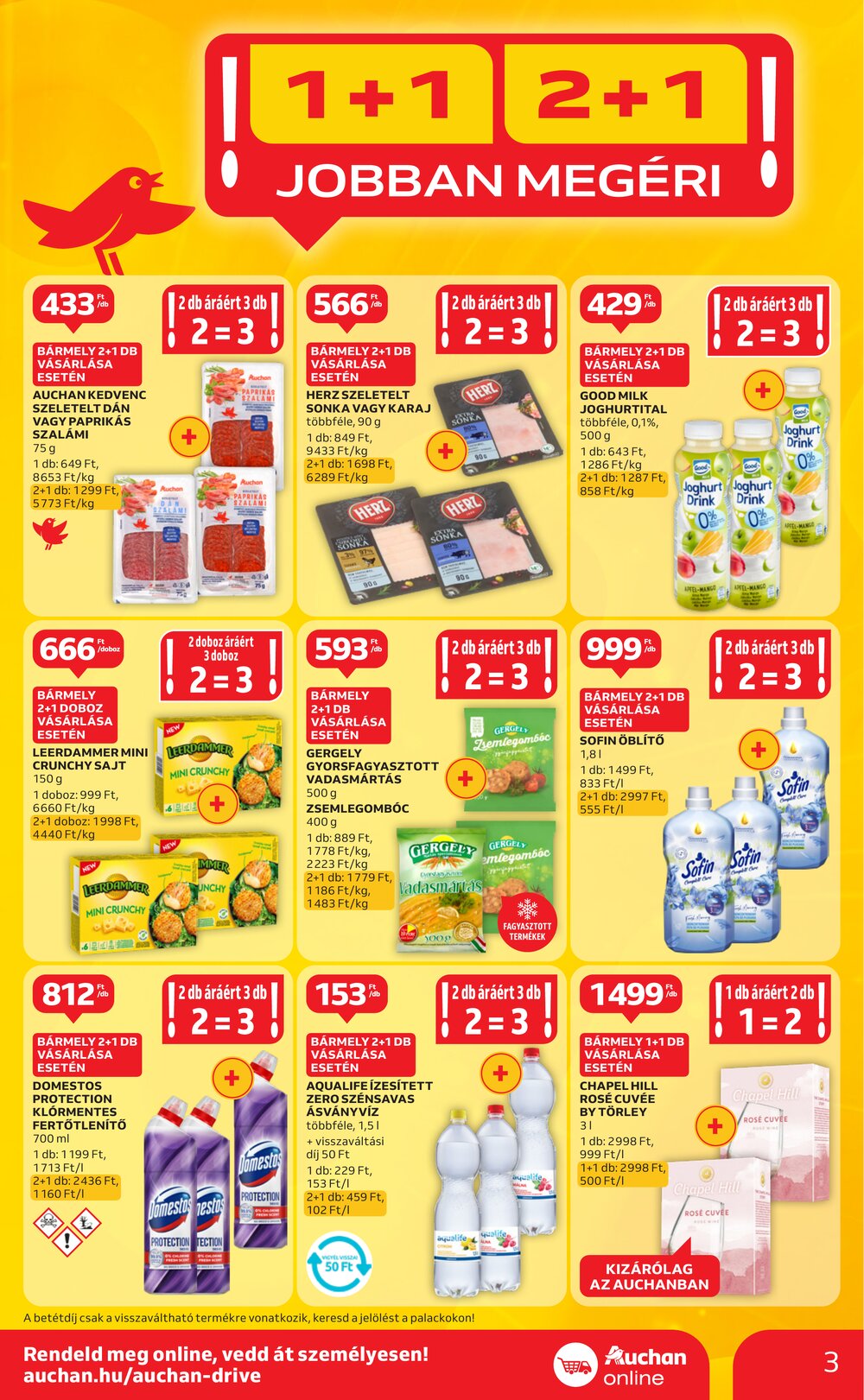 Auchan akciós újság 2025.06.19-től - 3. oldal.