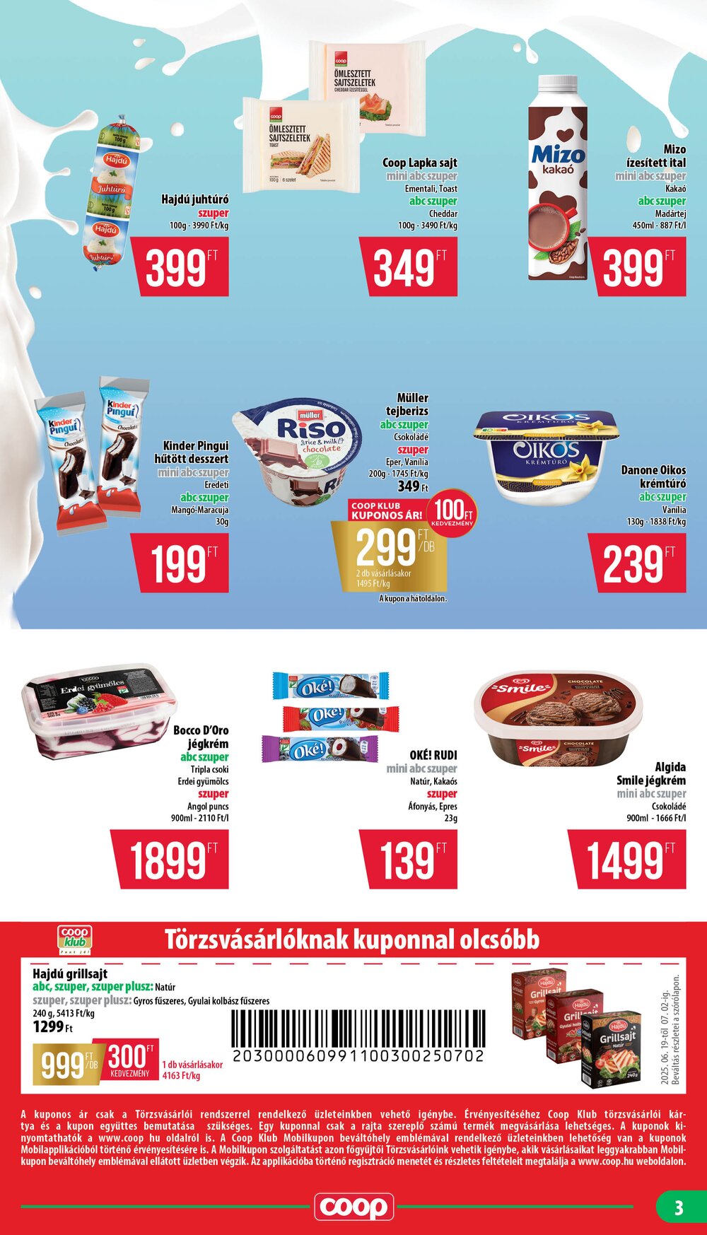 Coop akciós újság 2025.06.19-től - 3. oldal.