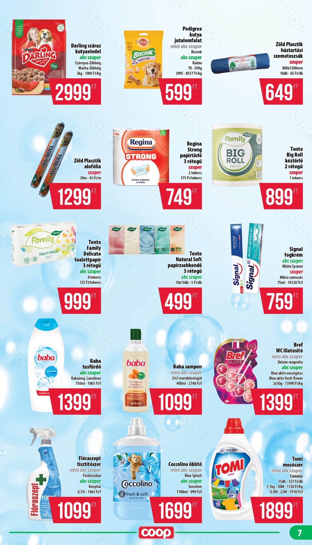 Coop akciós újság 2025.06.19-től - 7. oldal.