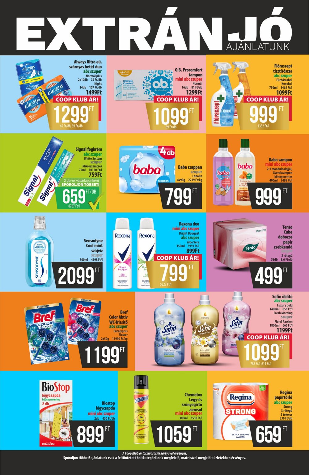 Coop akciós újság 2025.06.19-től - 11. oldal.