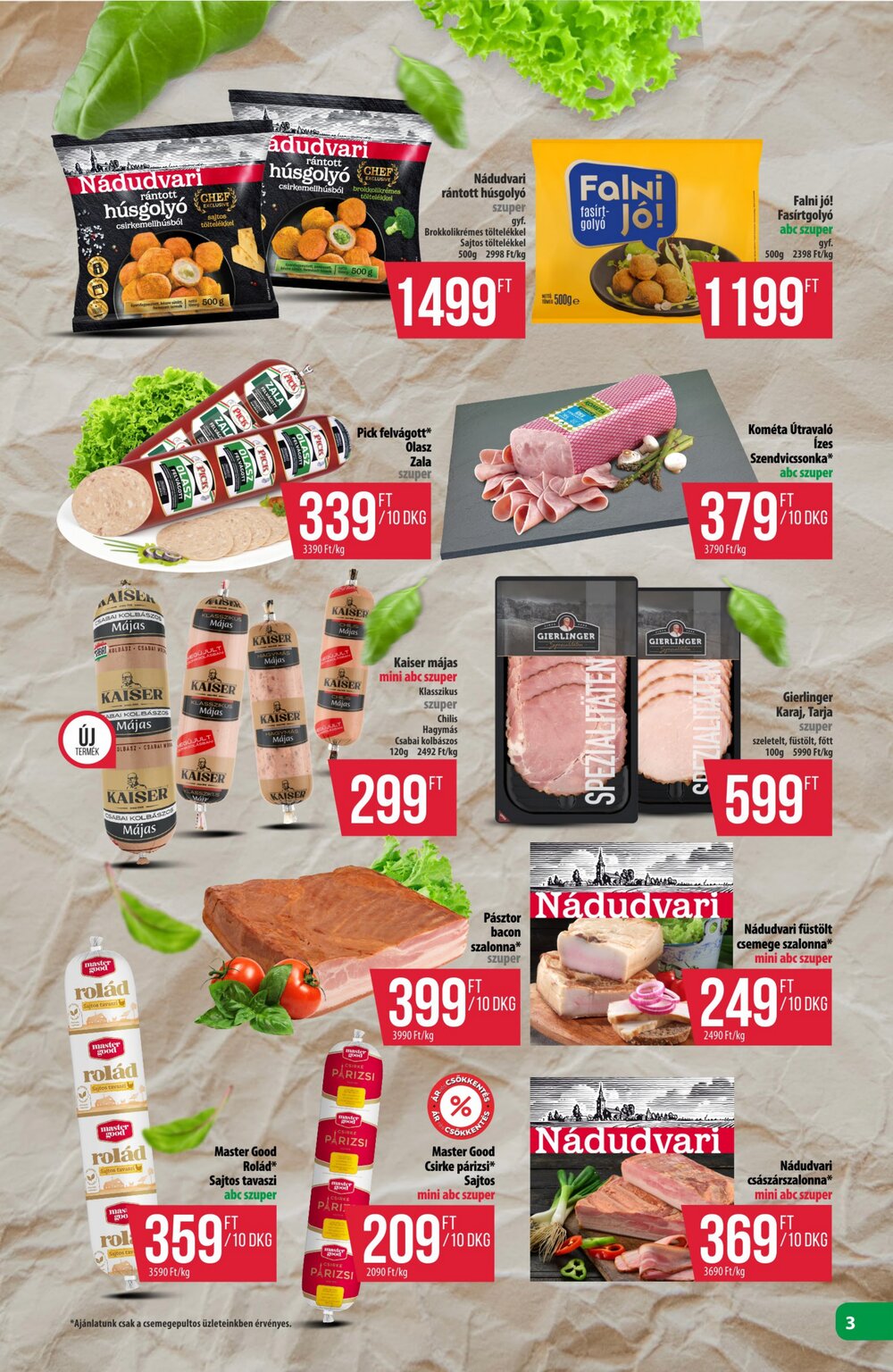 Coop akciós újság 2025.06.19-től - 3. oldal.