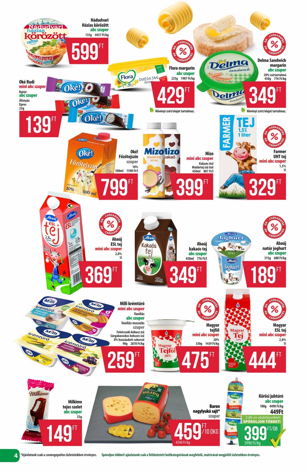 Coop akciós újság 2025.06.19-től - 4. oldal.