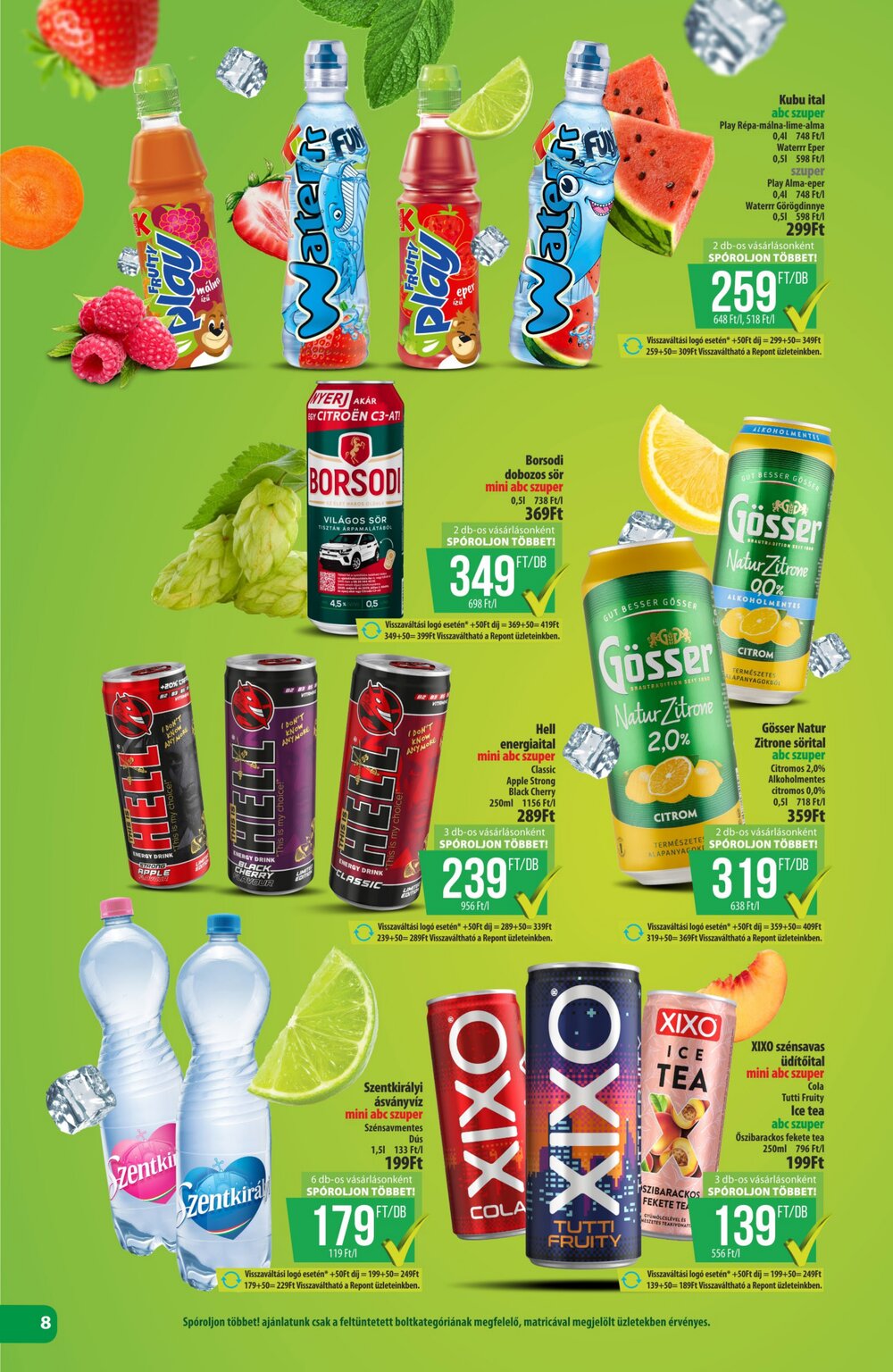 Coop akciós újság 2025.06.19-től - 8. oldal.