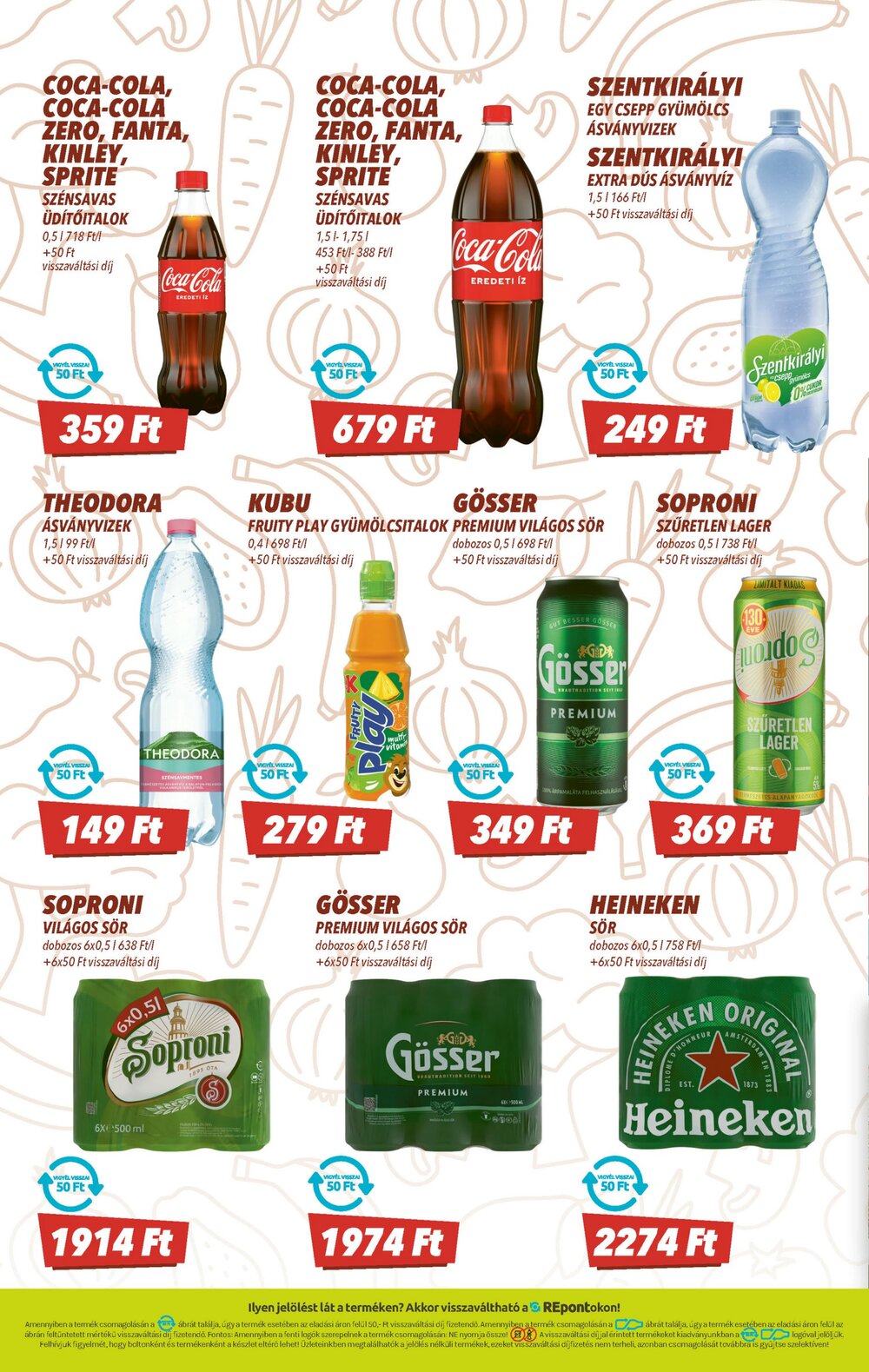 CBA akciós újság 2025.06.19-től - 6. oldal.