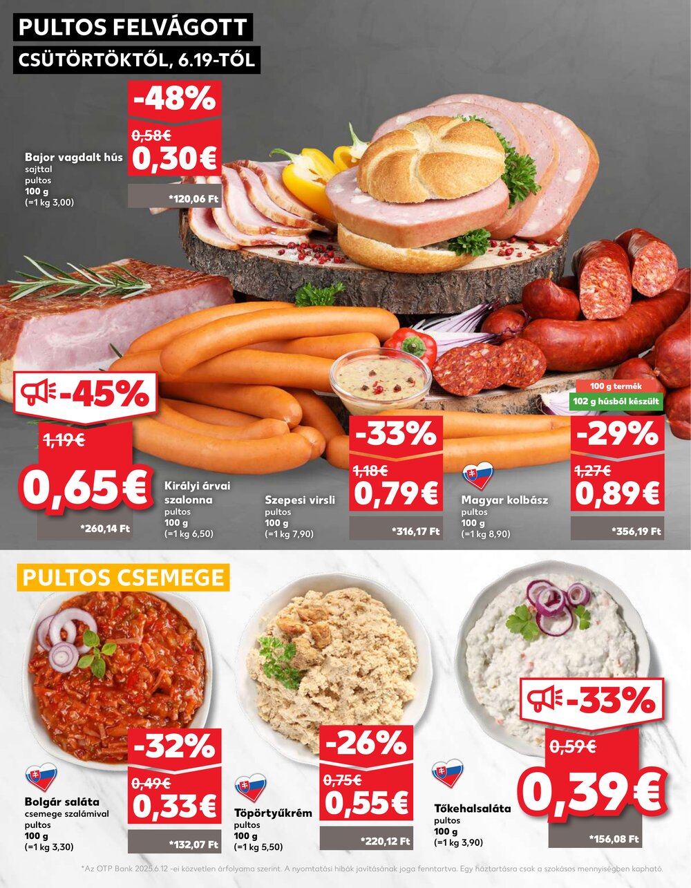Kaufland akciós újság 2025.06.19-től - 12. oldal.