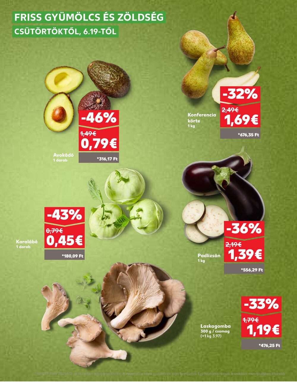 Kaufland akciós újság 2025.06.19-től - 6. oldal.