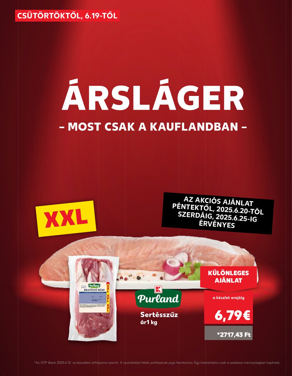 Kaufland akciós újság 2025.06.19-től - 2. oldal.