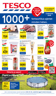 Tesco akciós újság 2025.06.26-tól