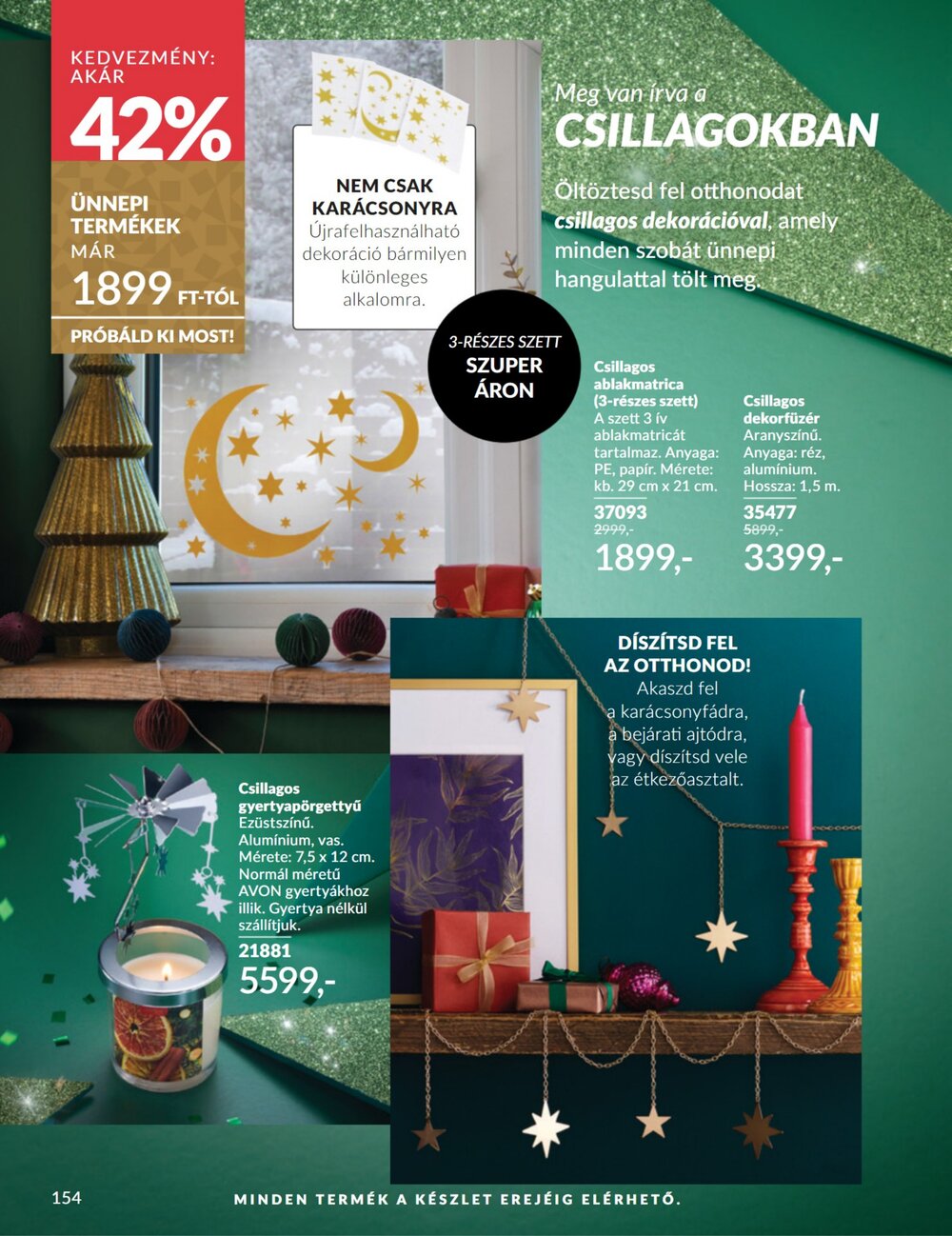 Avon akciós újság 2025.11.01-től - 154. oldal.