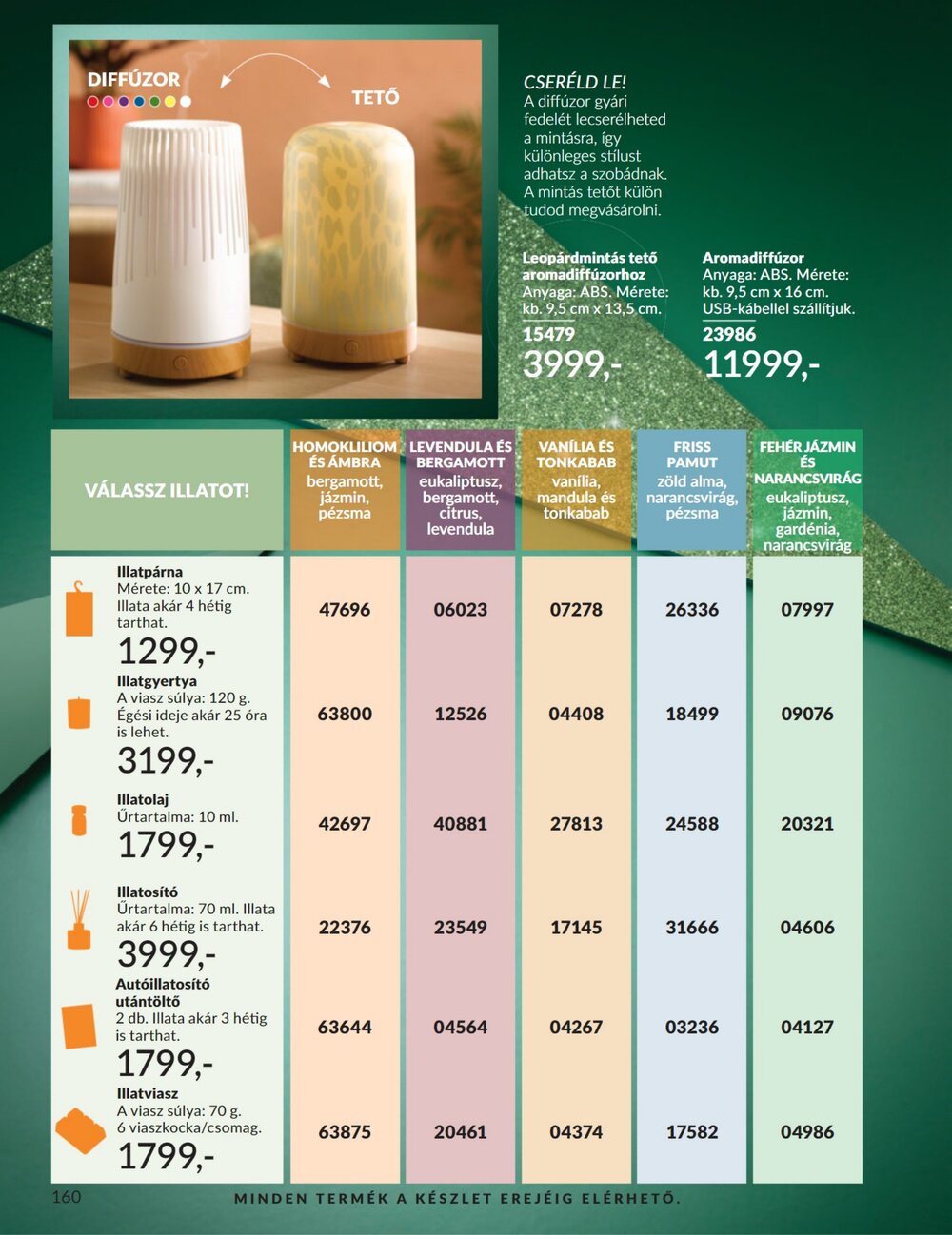 Avon akciós újság 2025.11.01-től - 160. oldal.