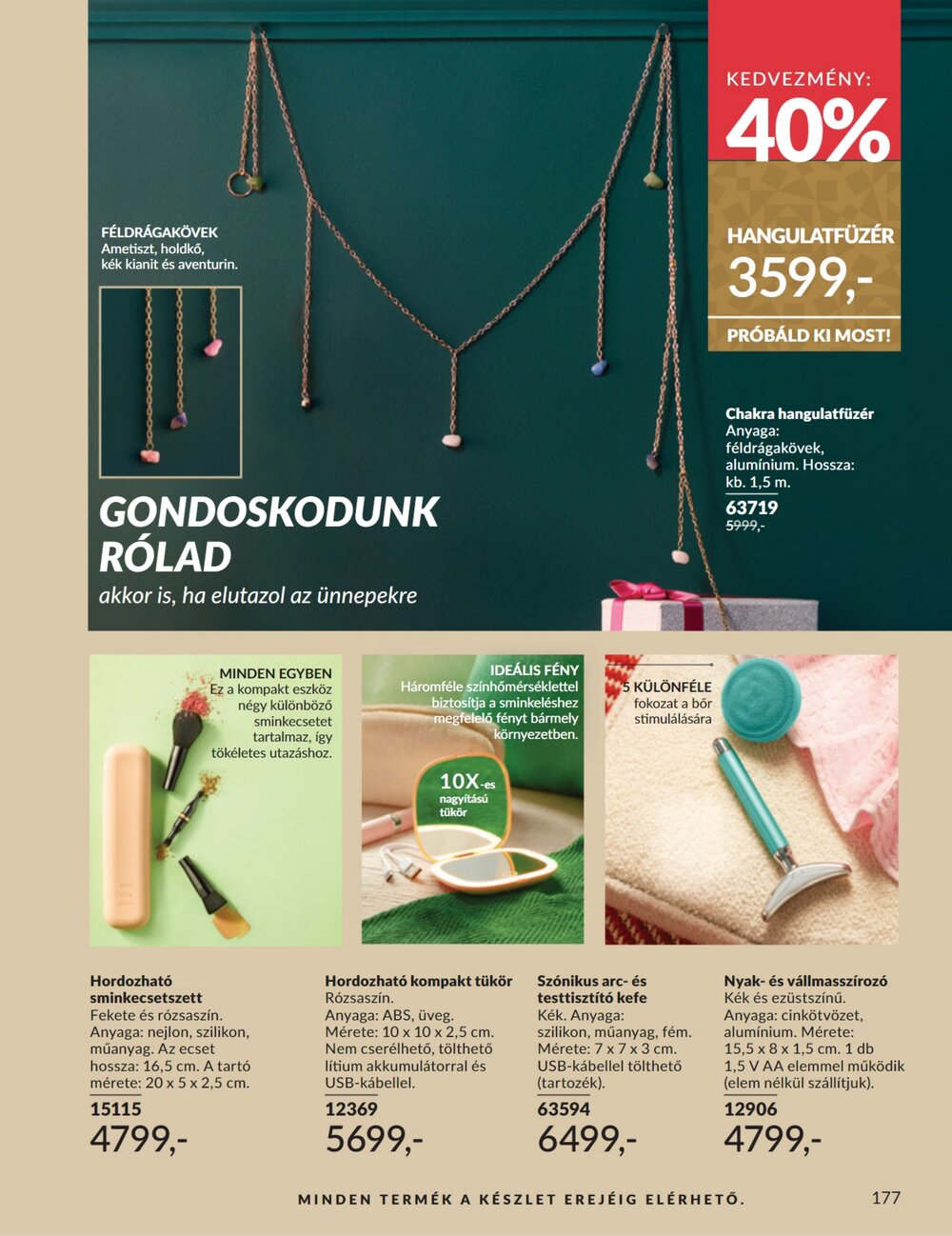 Avon akciós újság 2025.11.01-től - 177. oldal.