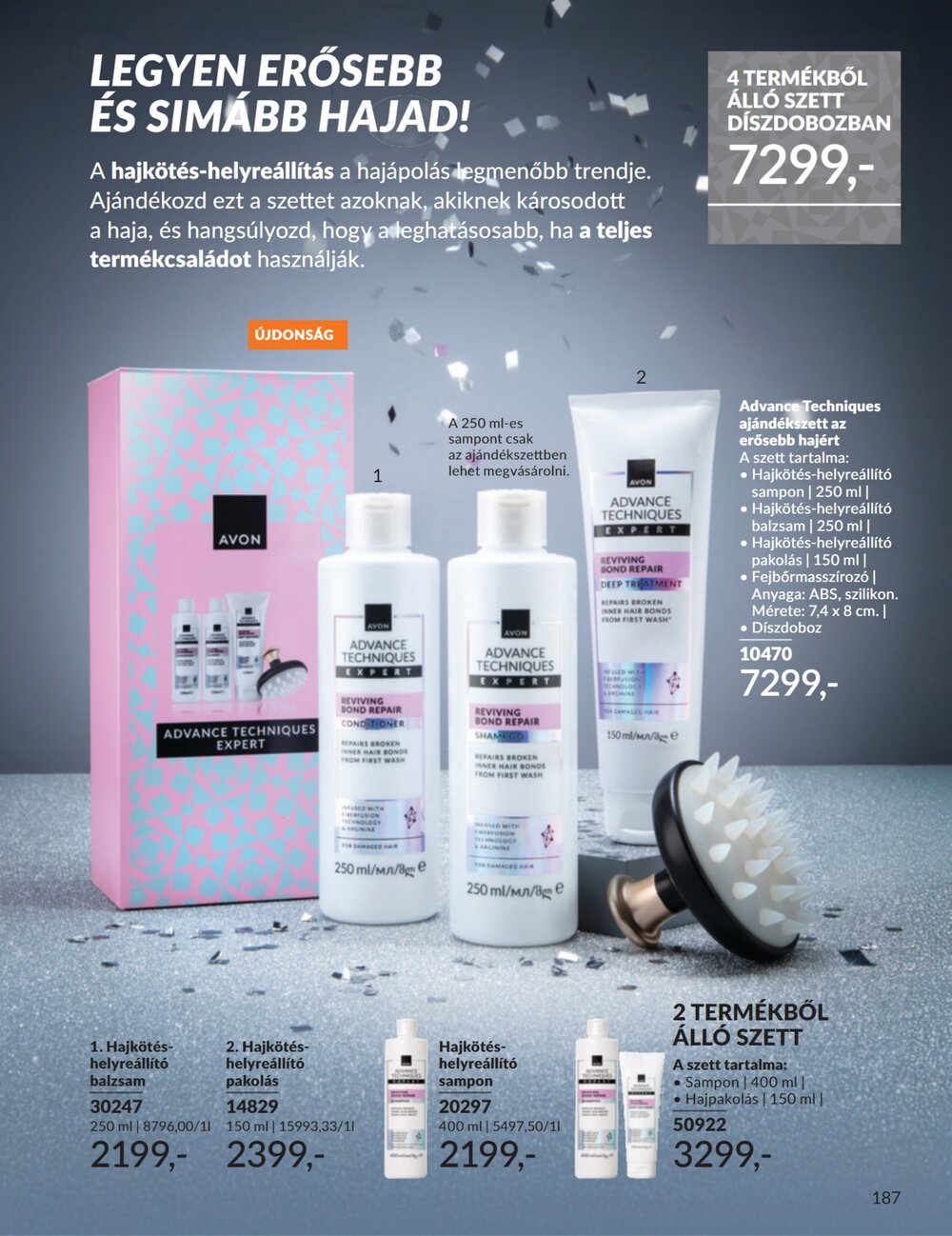 Avon akciós újság 2025.11.01-től - 187. oldal.