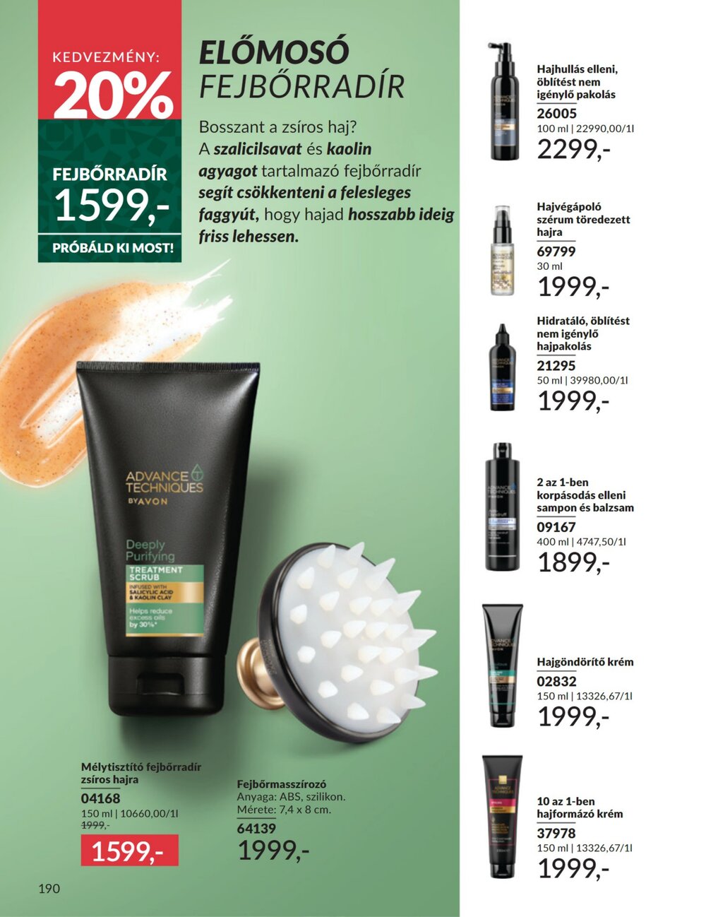 Avon akciós újság 2025.11.01-től - 190. oldal.