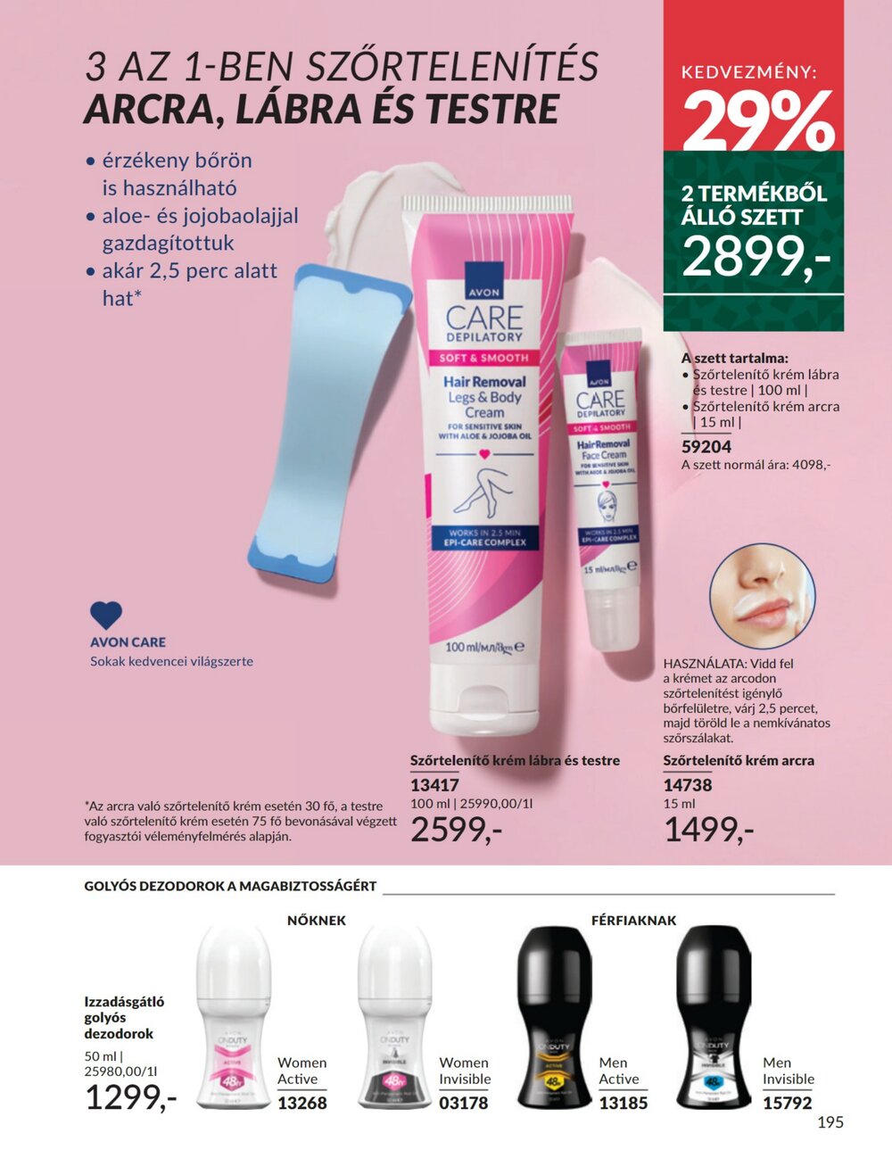 Avon akciós újság 2025.11.01-től - 195. oldal.