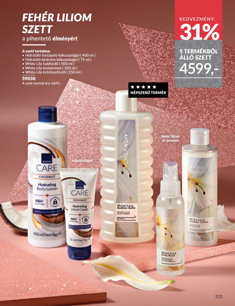 Avon akciós újság 2025.11.01-től - 213. oldal.