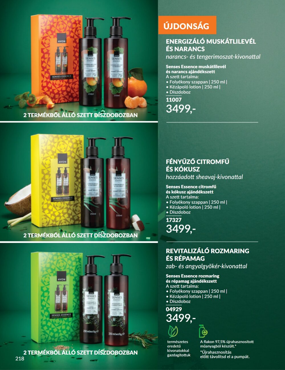 Avon akciós újság 2025.11.01-től - 218. oldal.