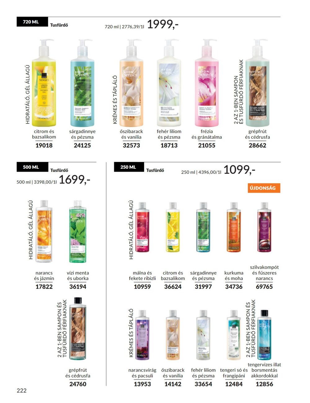 Avon akciós újság 2025.11.01-től - 222. oldal.